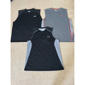 Under Armour men's XL 3-tank tops Bundle (Once Worn)